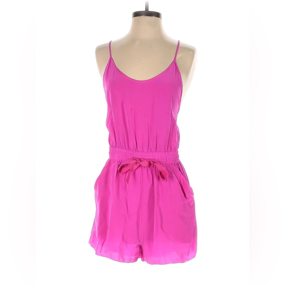 100% silk Aritzia Wilfred Pink Romper